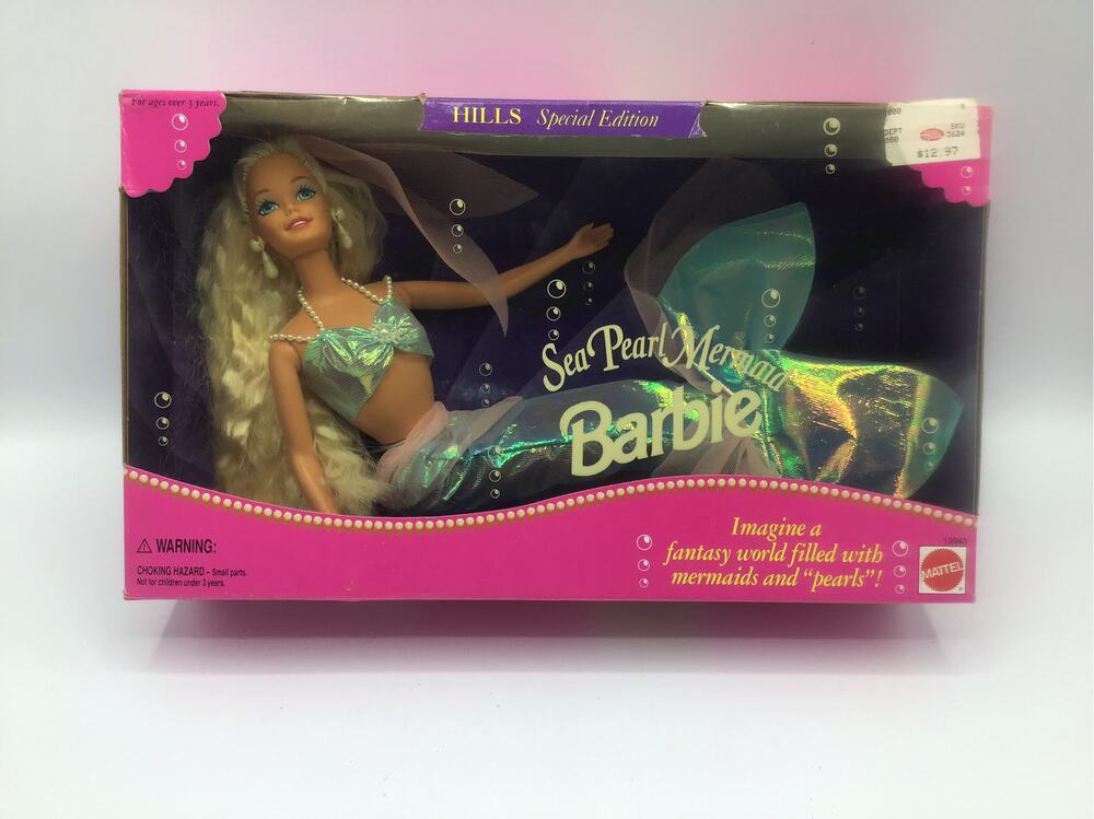 1995 Sea Pearl Mermaid Barbie Hills Special Edition Mattel Vintage 13940 NIB